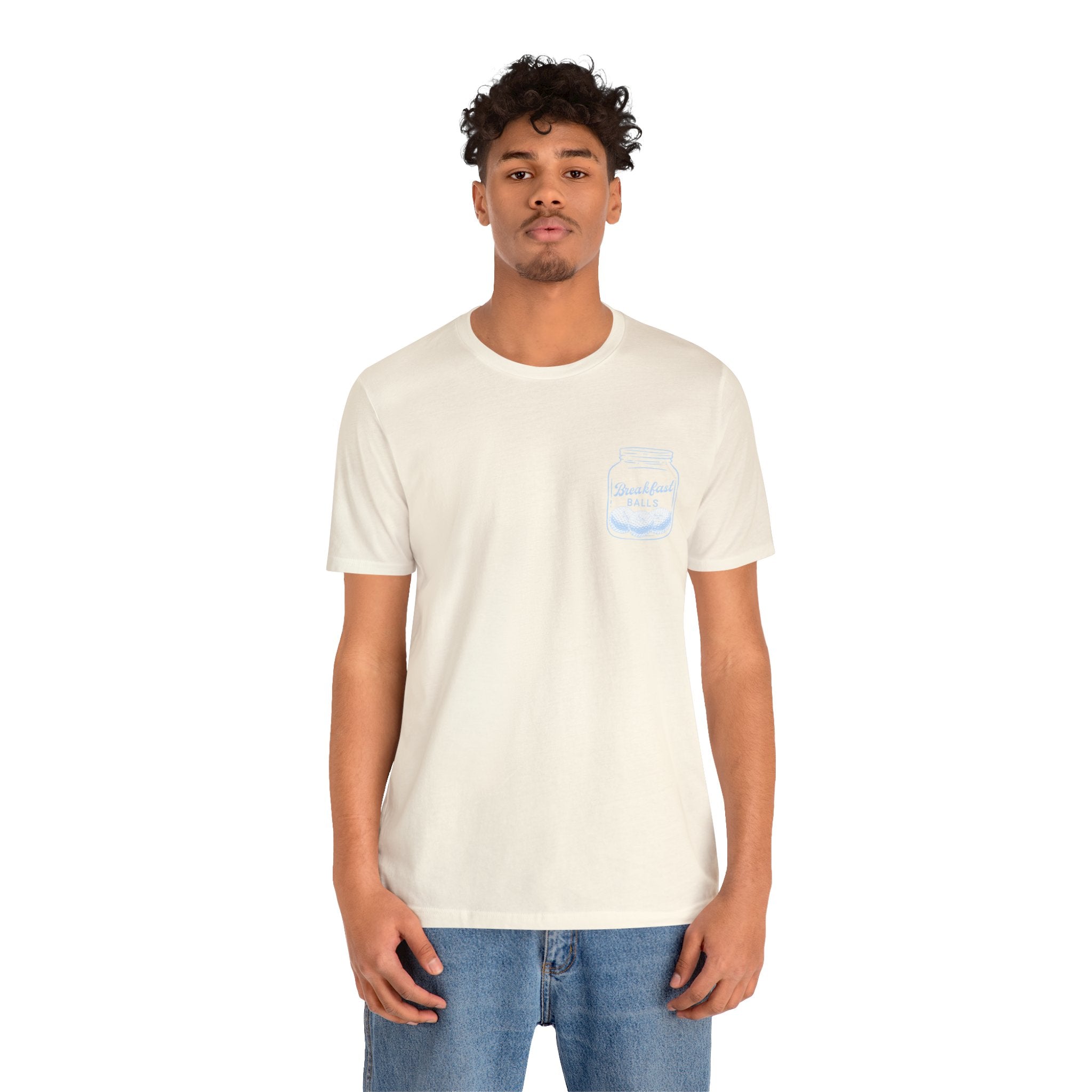 Breakfast Balls Unisex Short Sleeve Tee