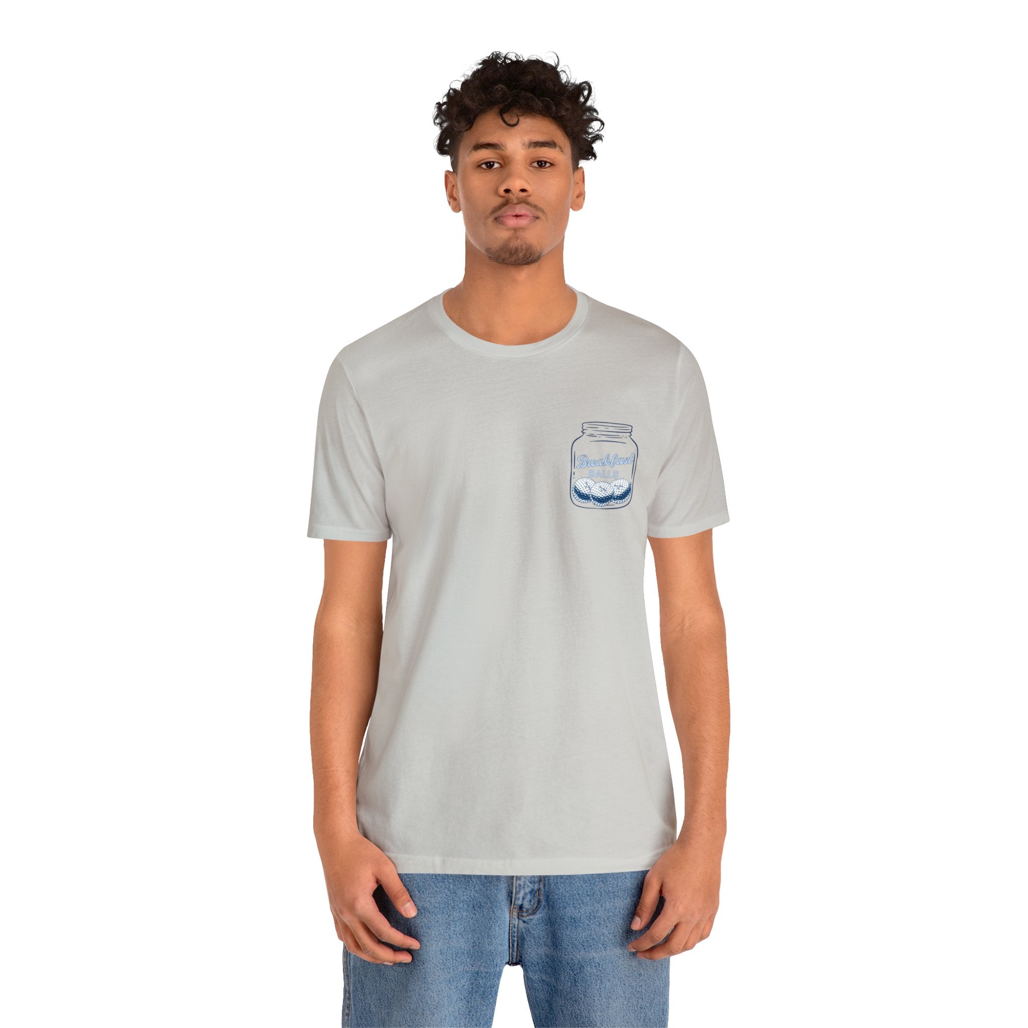 Breakfast Balls Unisex Short Sleeve Tee