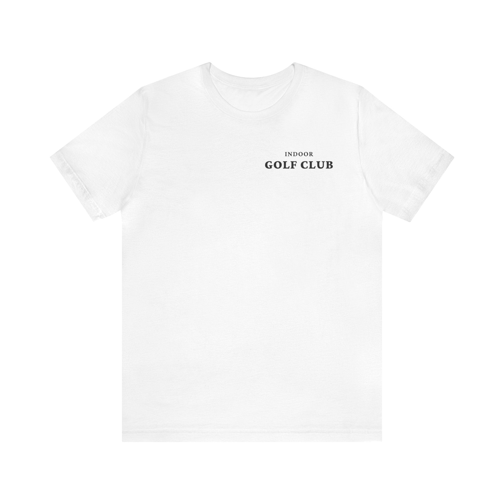 Indoor Golf Club Short Sleeve Tee