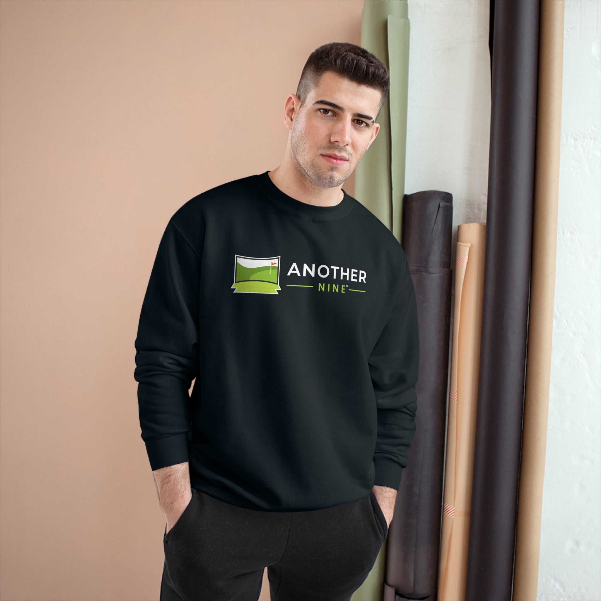 Another Nine Official Logo Champion Crewneck