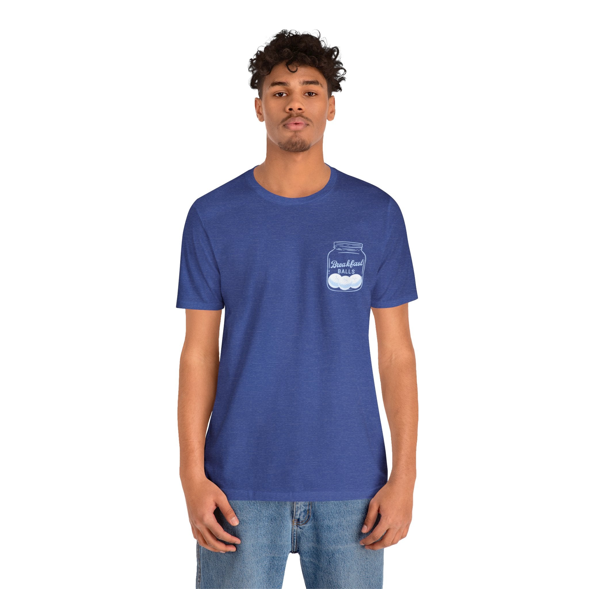 Breakfast Balls Unisex Short Sleeve Tee