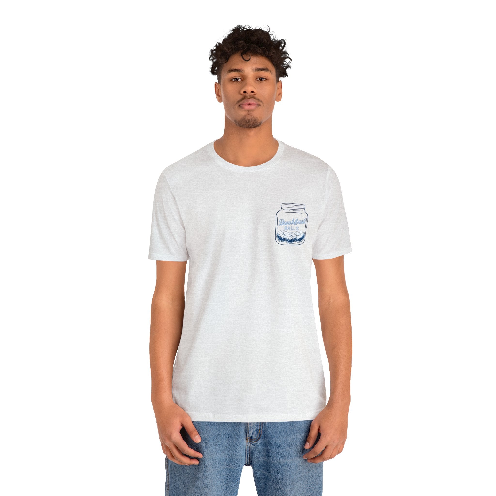 Breakfast Balls Unisex Short Sleeve Tee