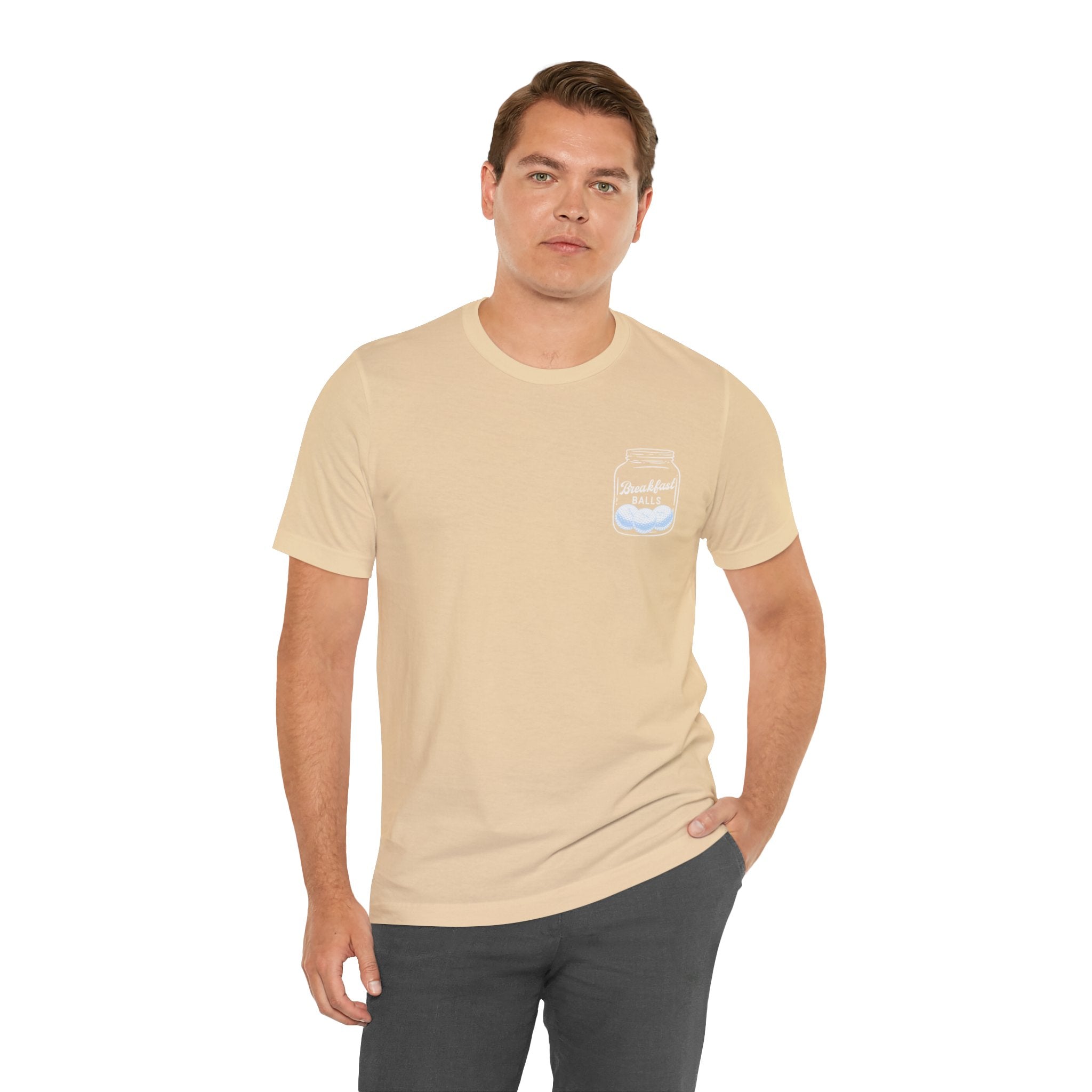 Breakfast Balls Unisex Short Sleeve Tee