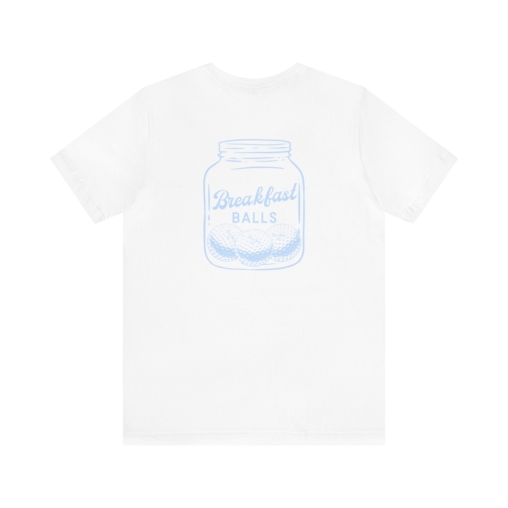Breakfast Balls Unisex Short Sleeve Tee