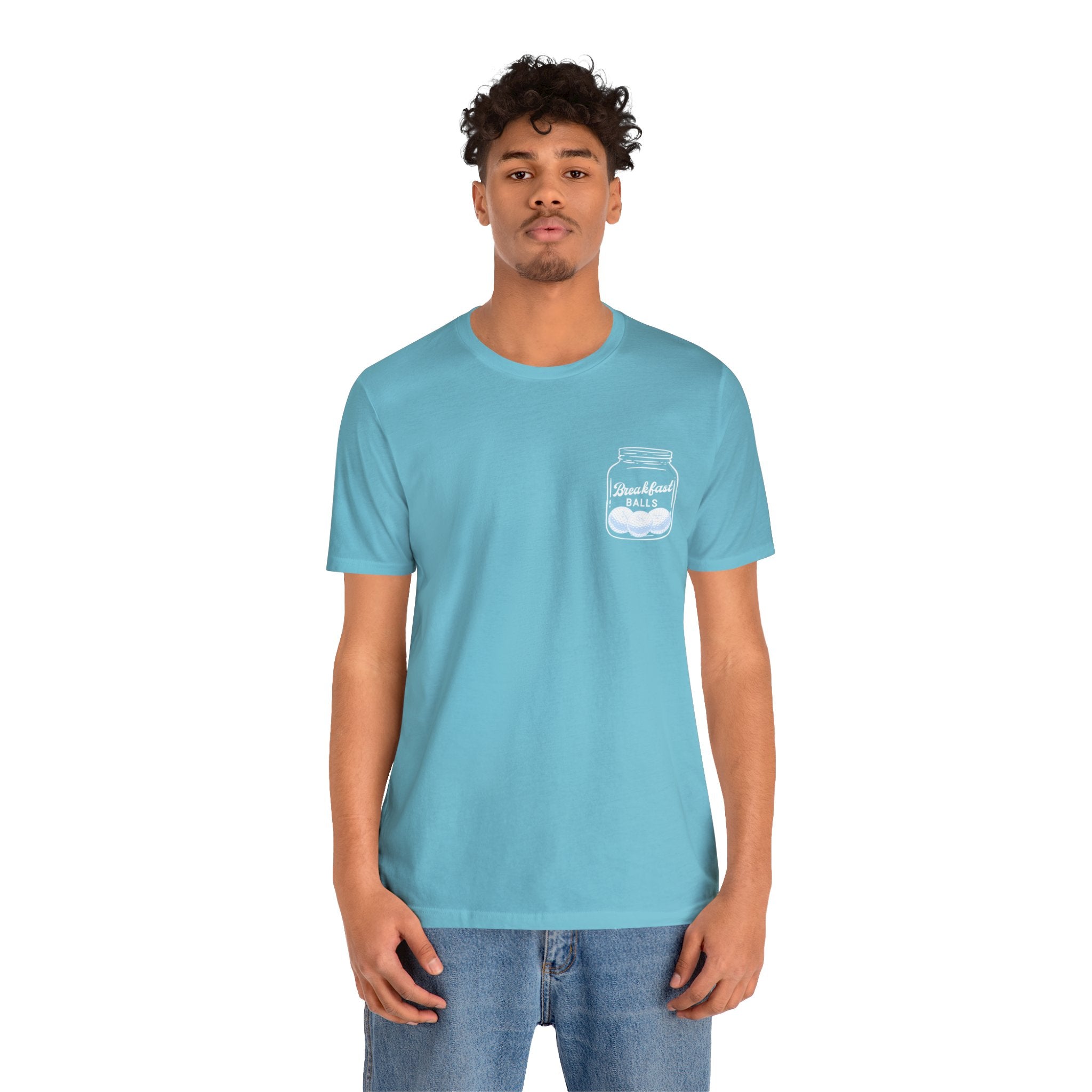 Breakfast Balls Unisex Short Sleeve Tee