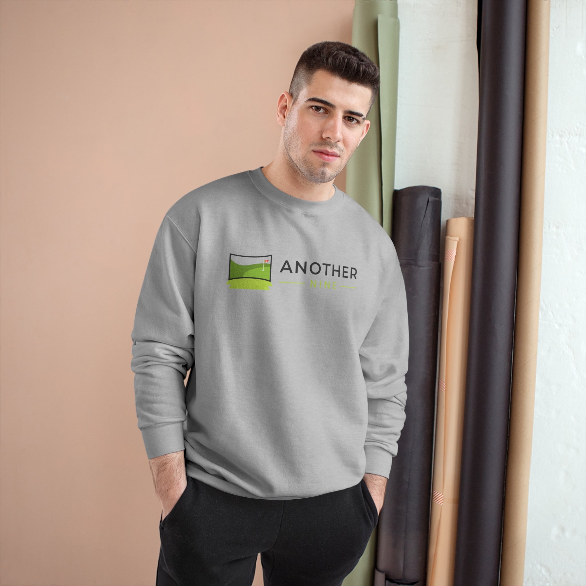 Another Nine Official Logo Champion Crewneck
