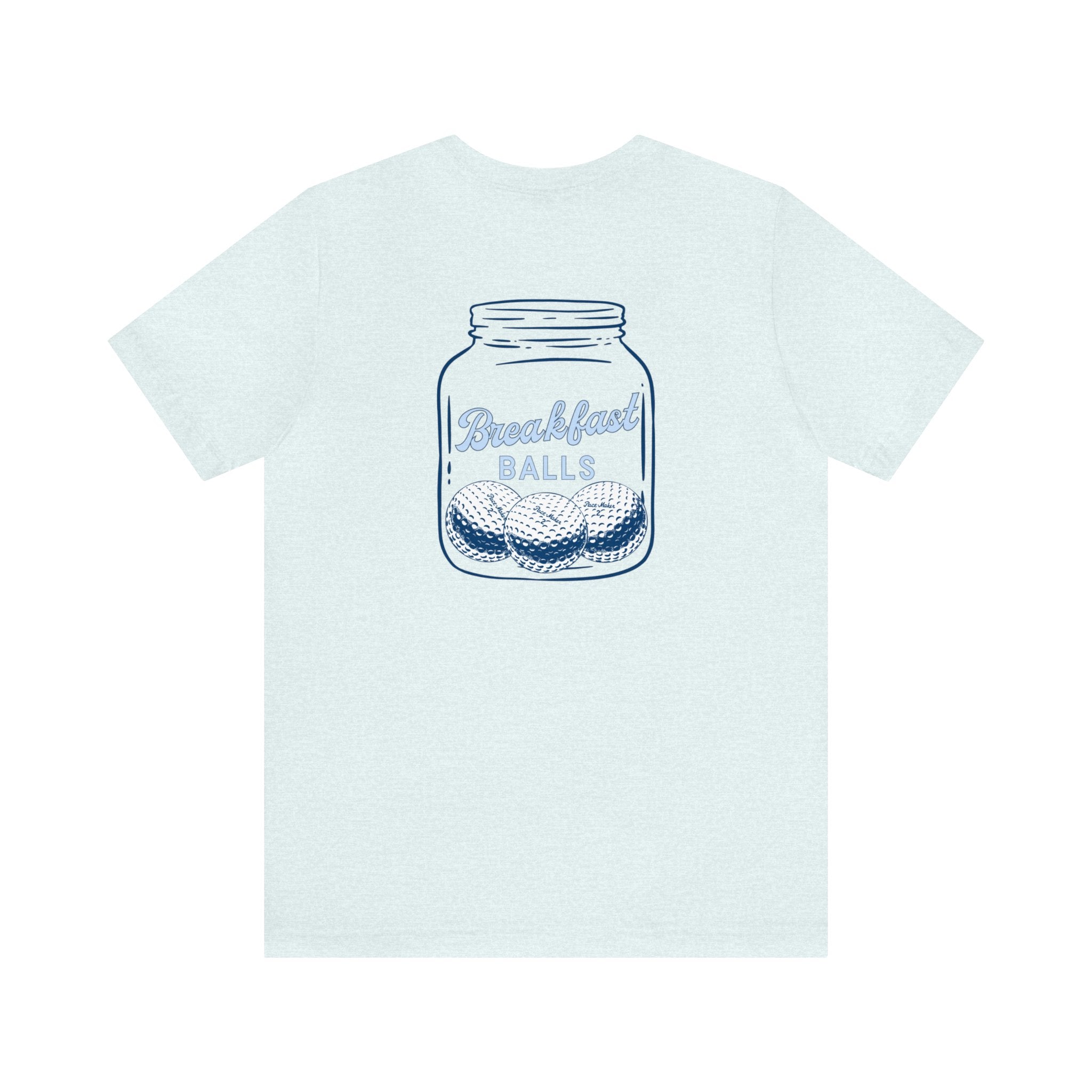 Breakfast Balls Unisex Short Sleeve Tee