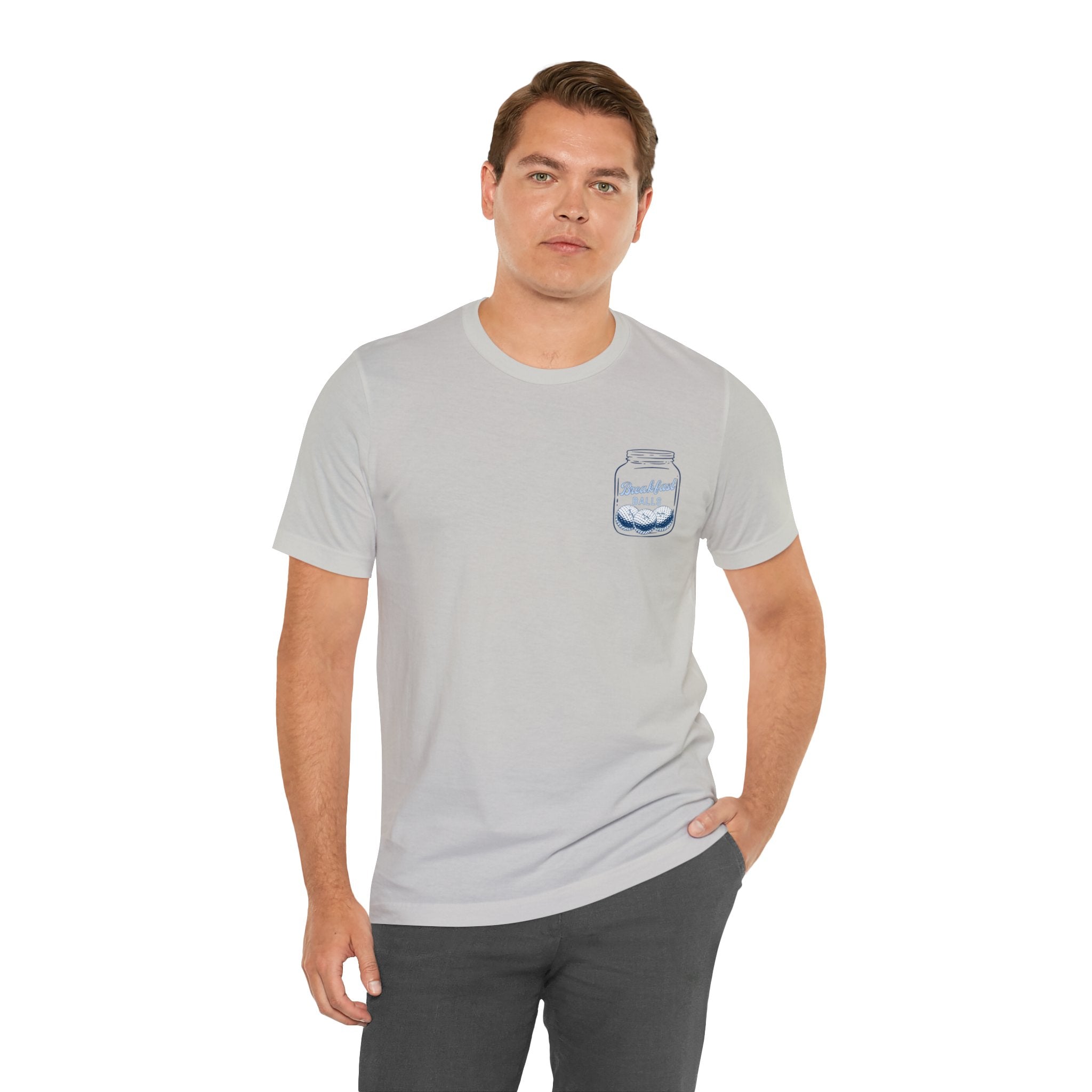 Breakfast Balls Unisex Short Sleeve Tee