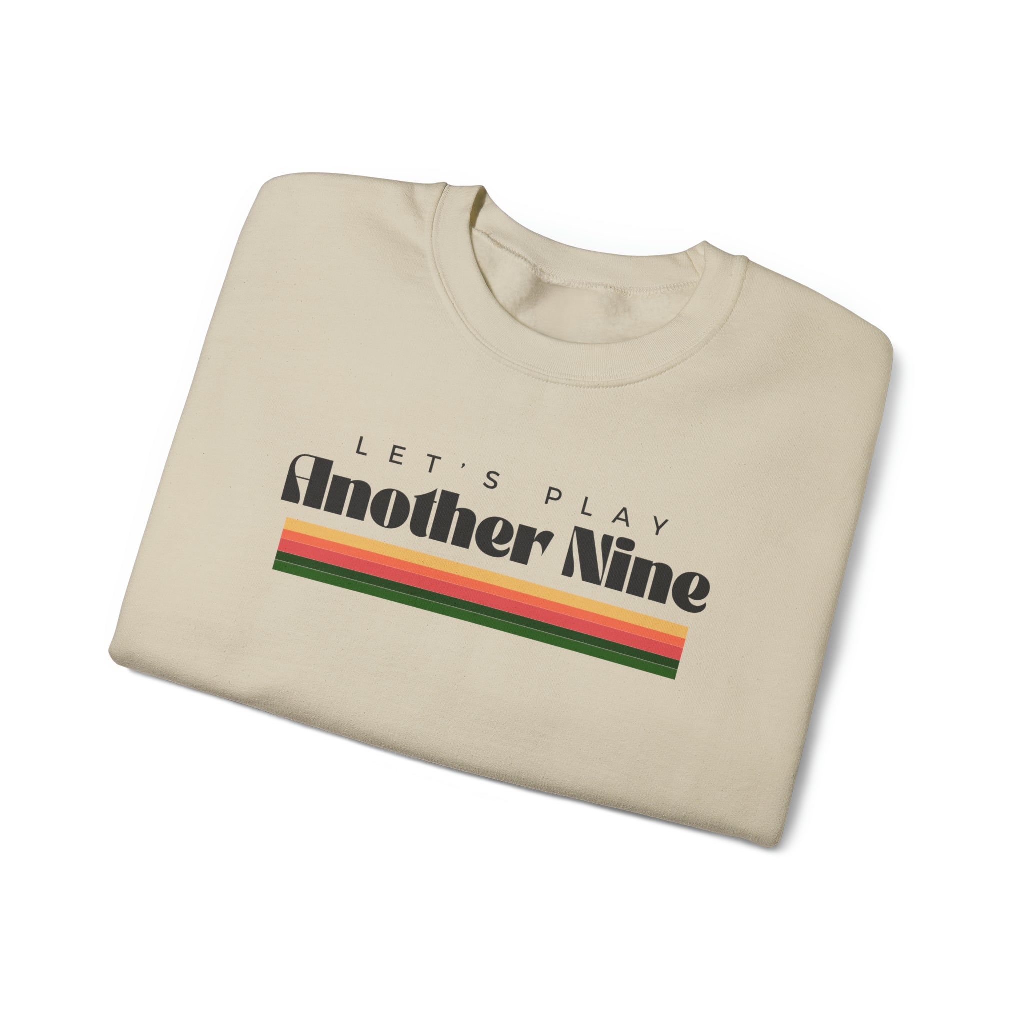 Retro Sunset Heavy-Blend Crewneck Sweatshirt