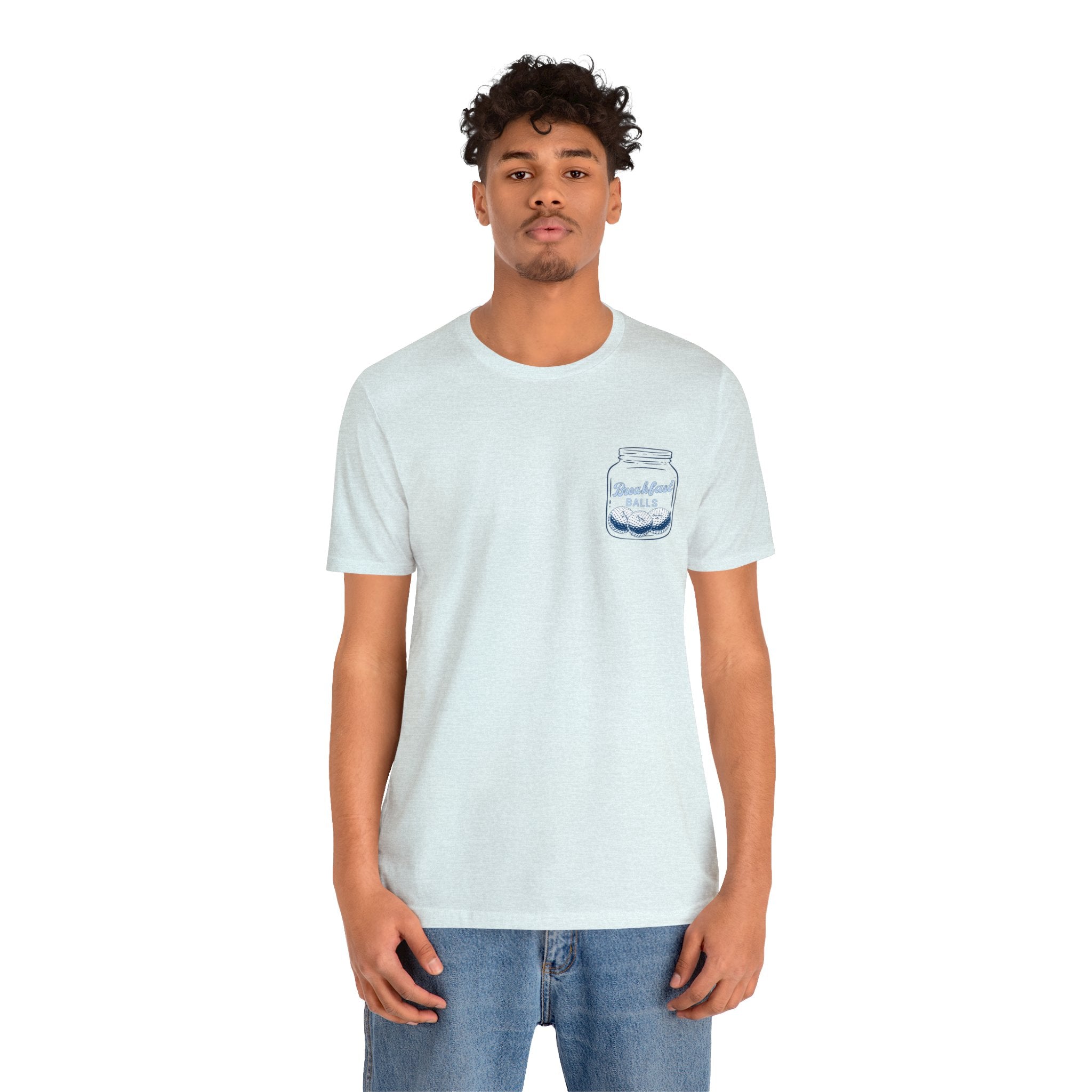 Breakfast Balls Unisex Short Sleeve Tee