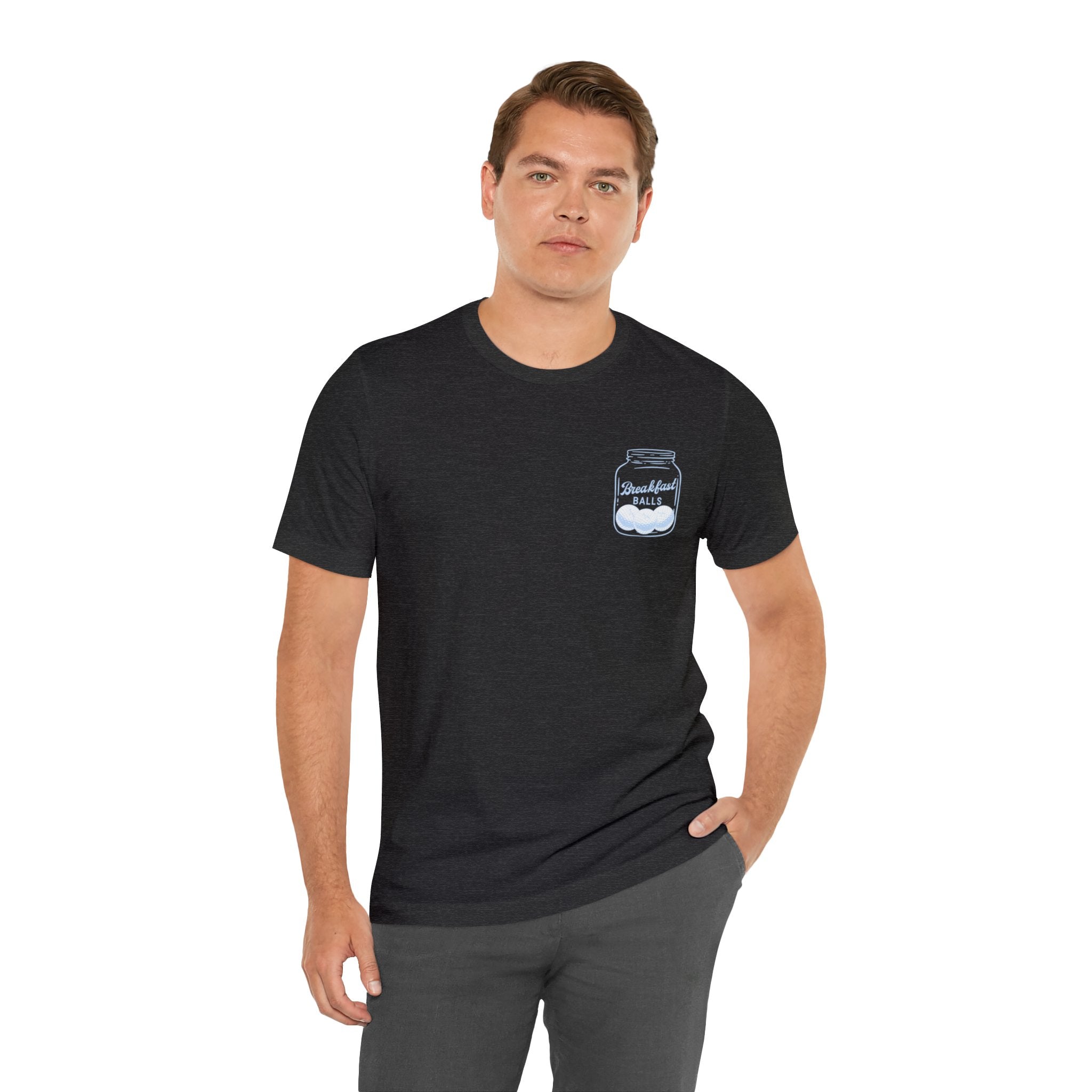 Breakfast Balls Unisex Short Sleeve Tee