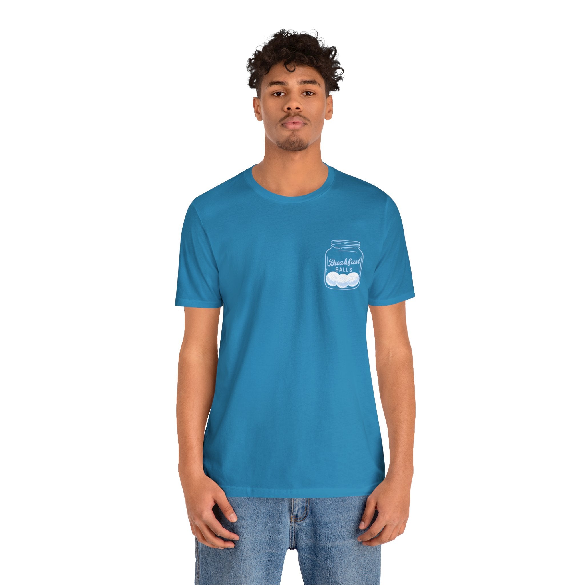Breakfast Balls Unisex Short Sleeve Tee
