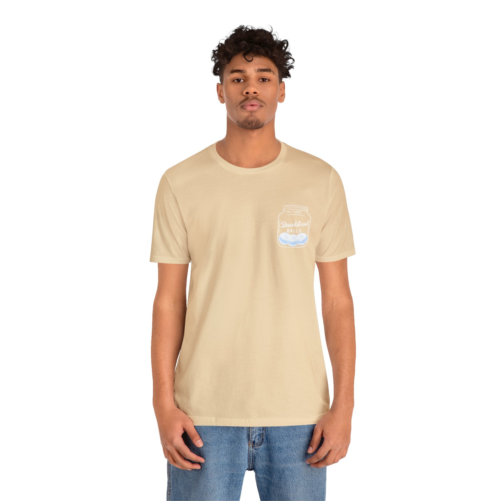 Breakfast Balls Unisex Short Sleeve Tee