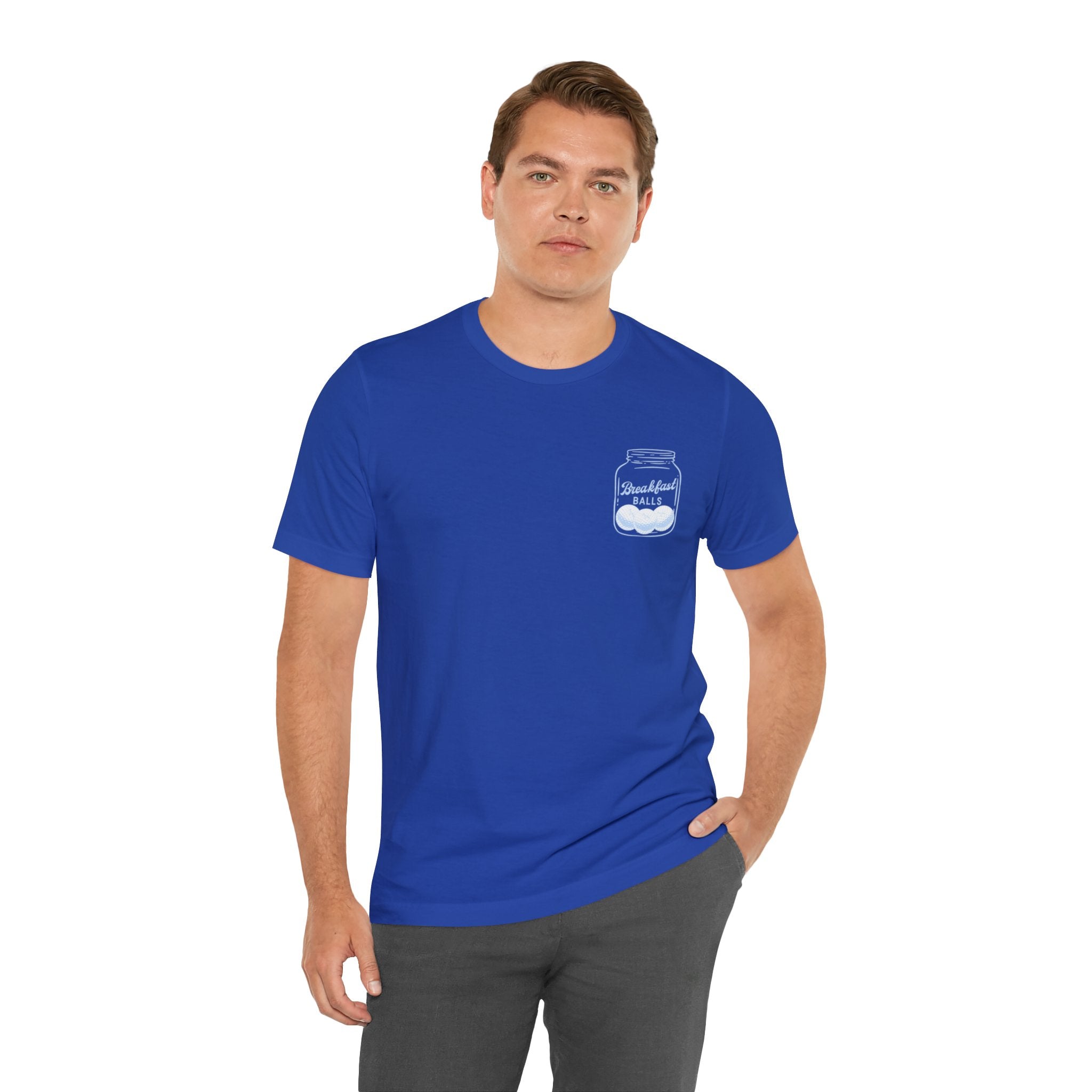 Breakfast Balls Unisex Short Sleeve Tee