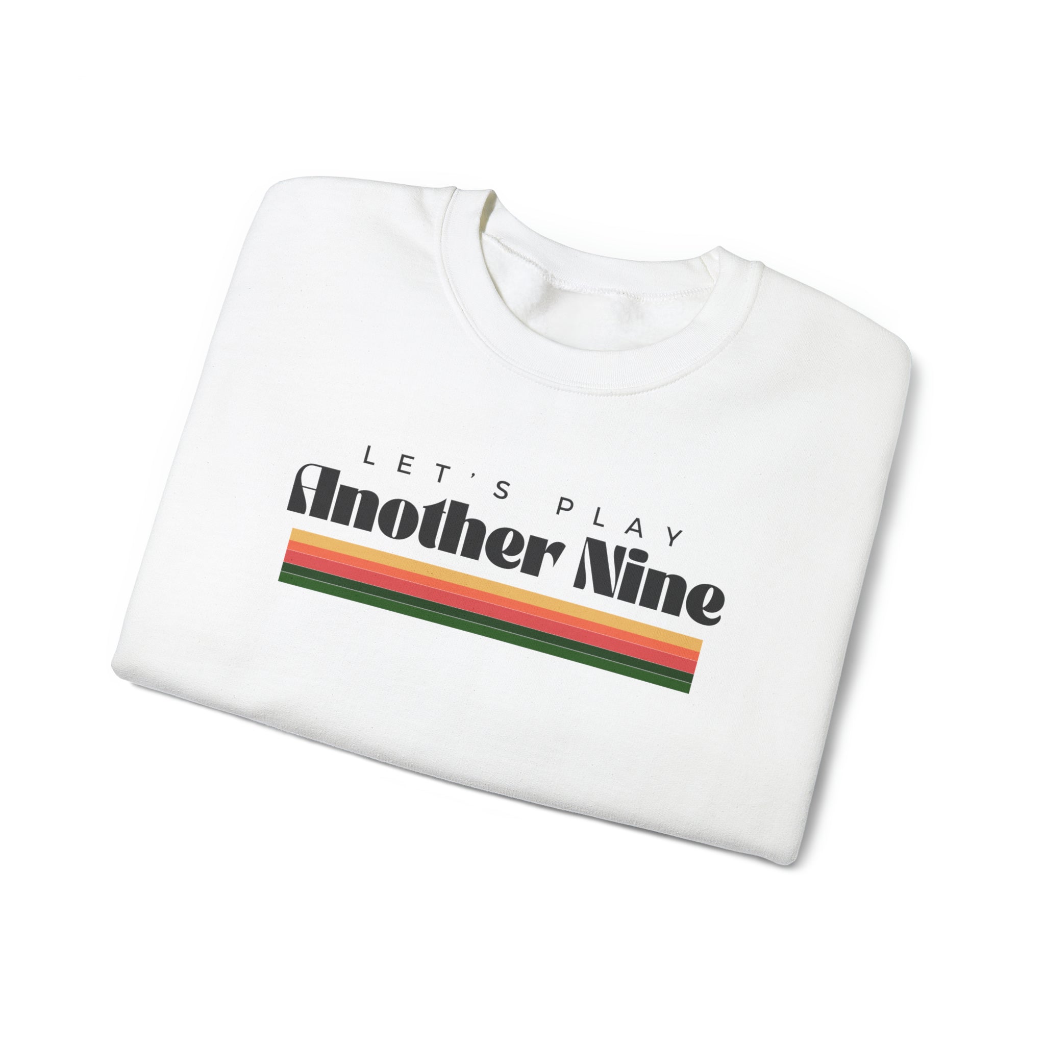 Retro Sunset Heavy-Blend Crewneck Sweatshirt