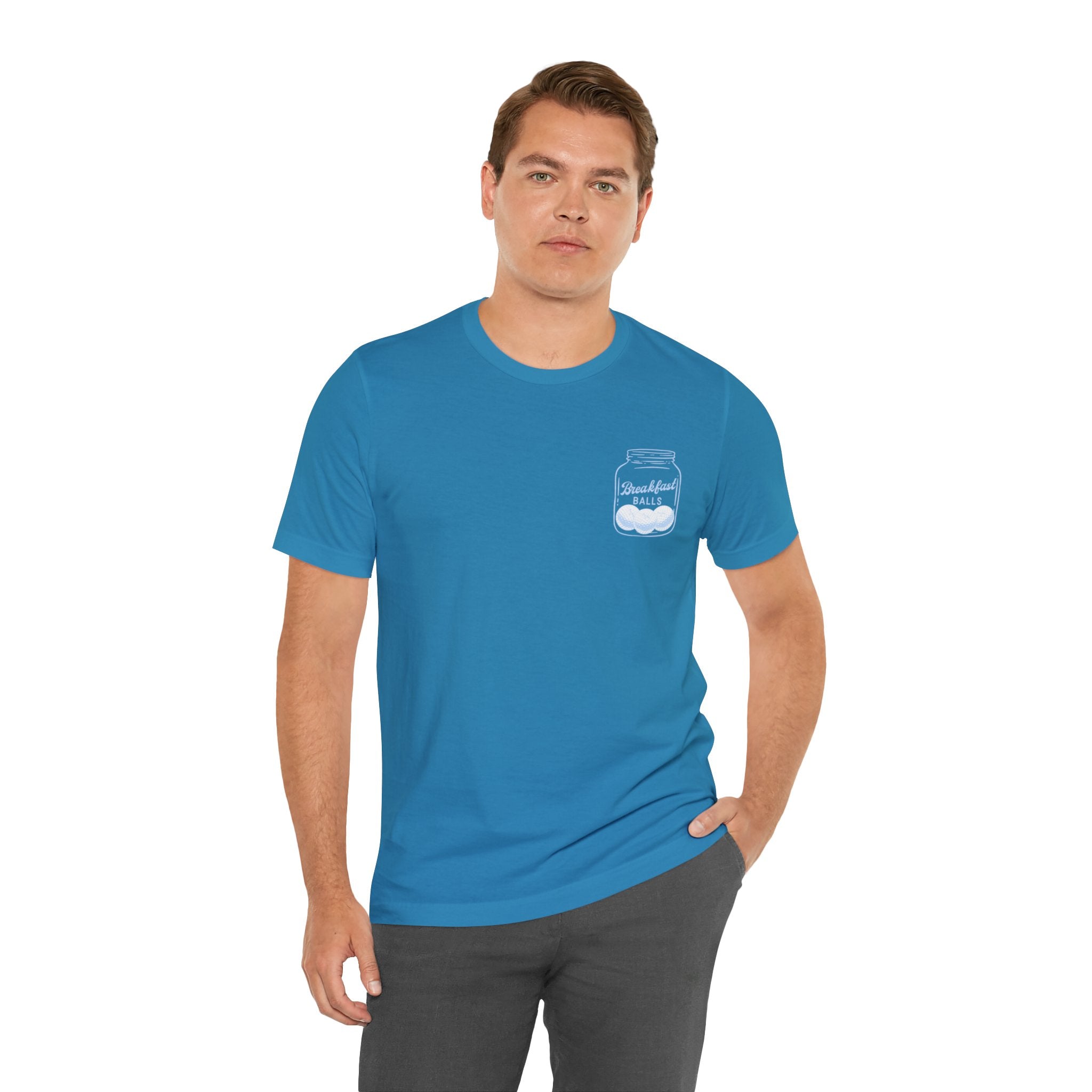 Breakfast Balls Unisex Short Sleeve Tee