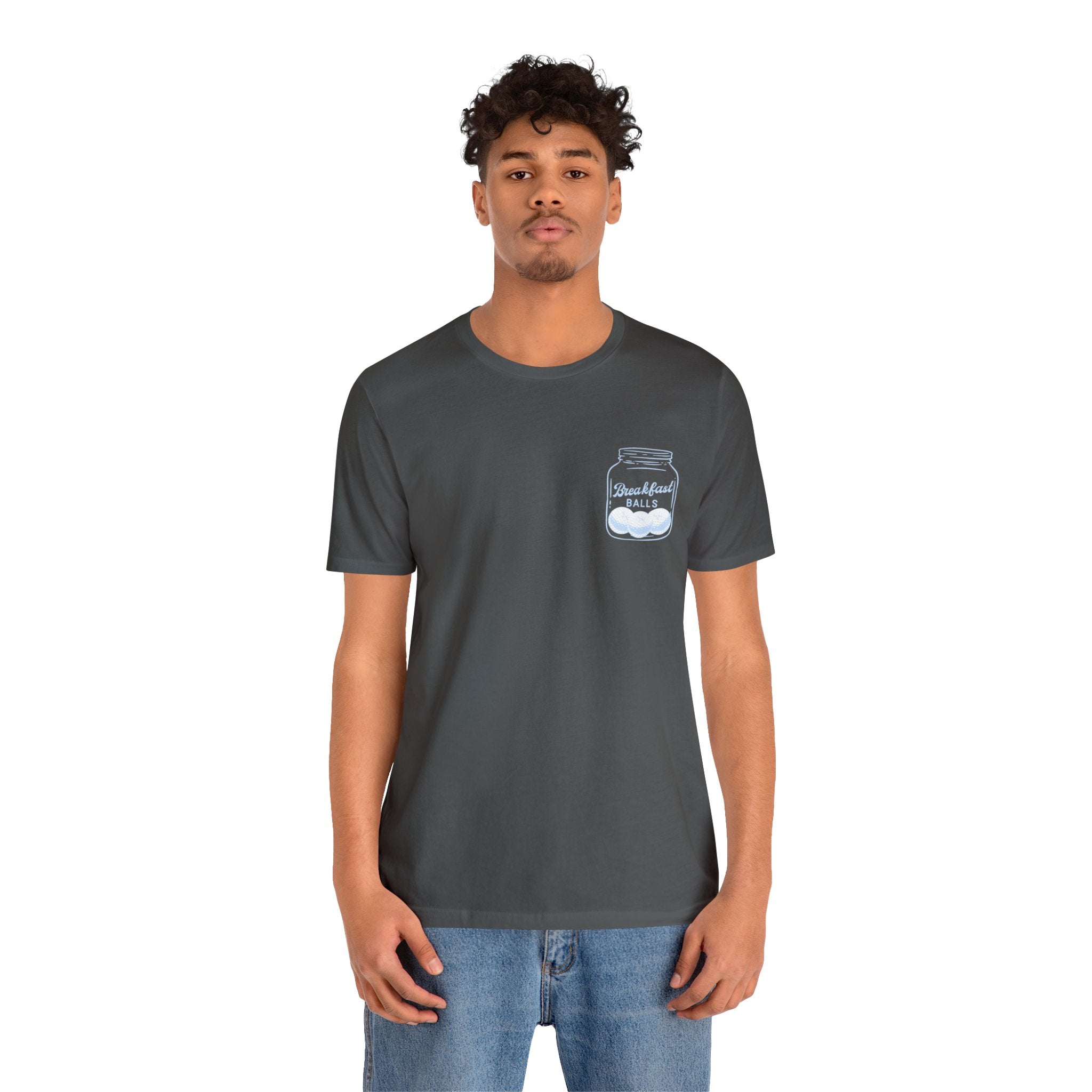 Breakfast Balls Unisex Short Sleeve Tee