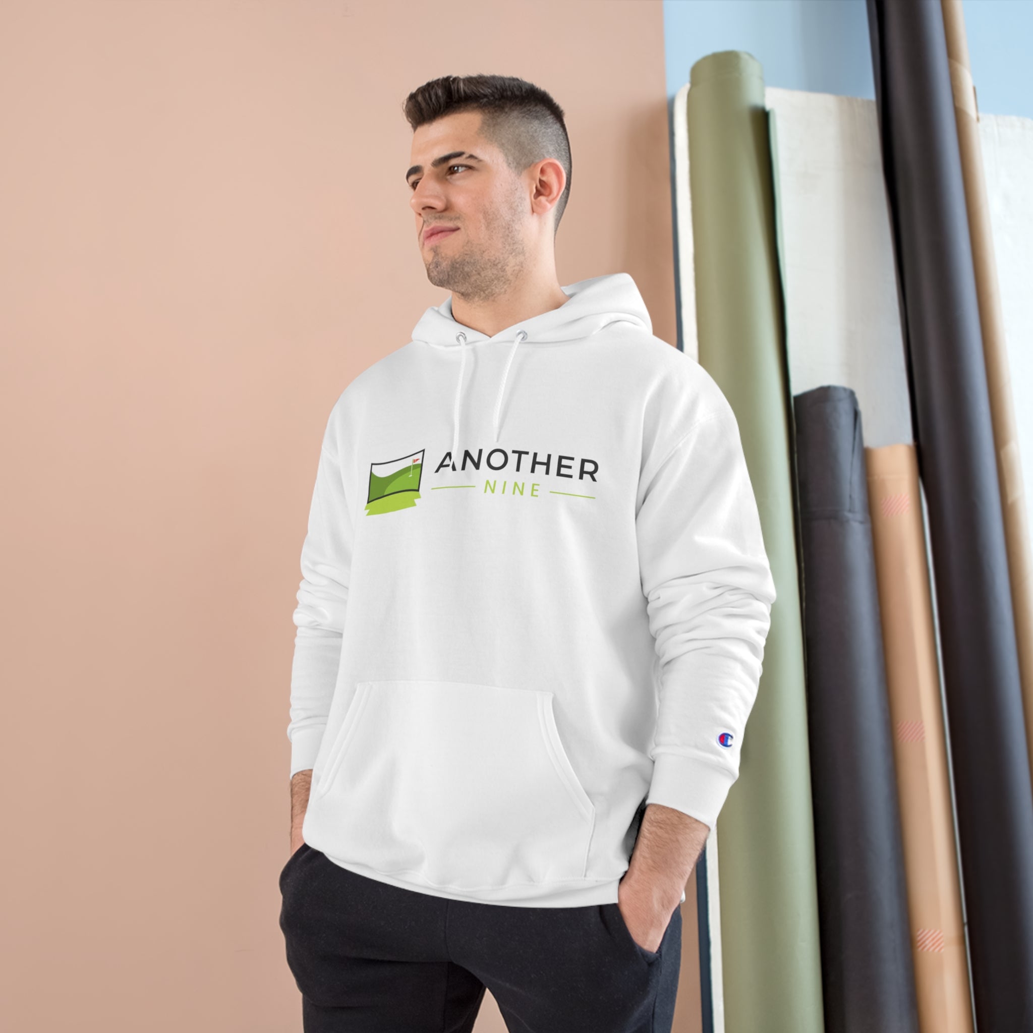 Another Nine Official Logo Champion Hoodie