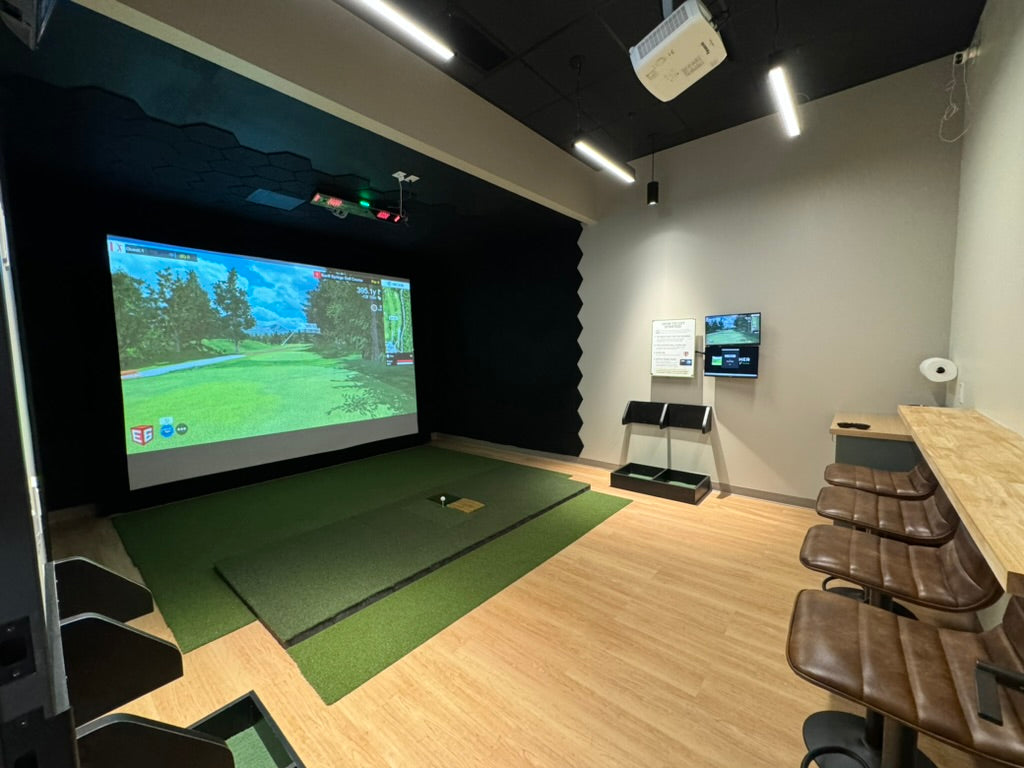 indoor golf screen