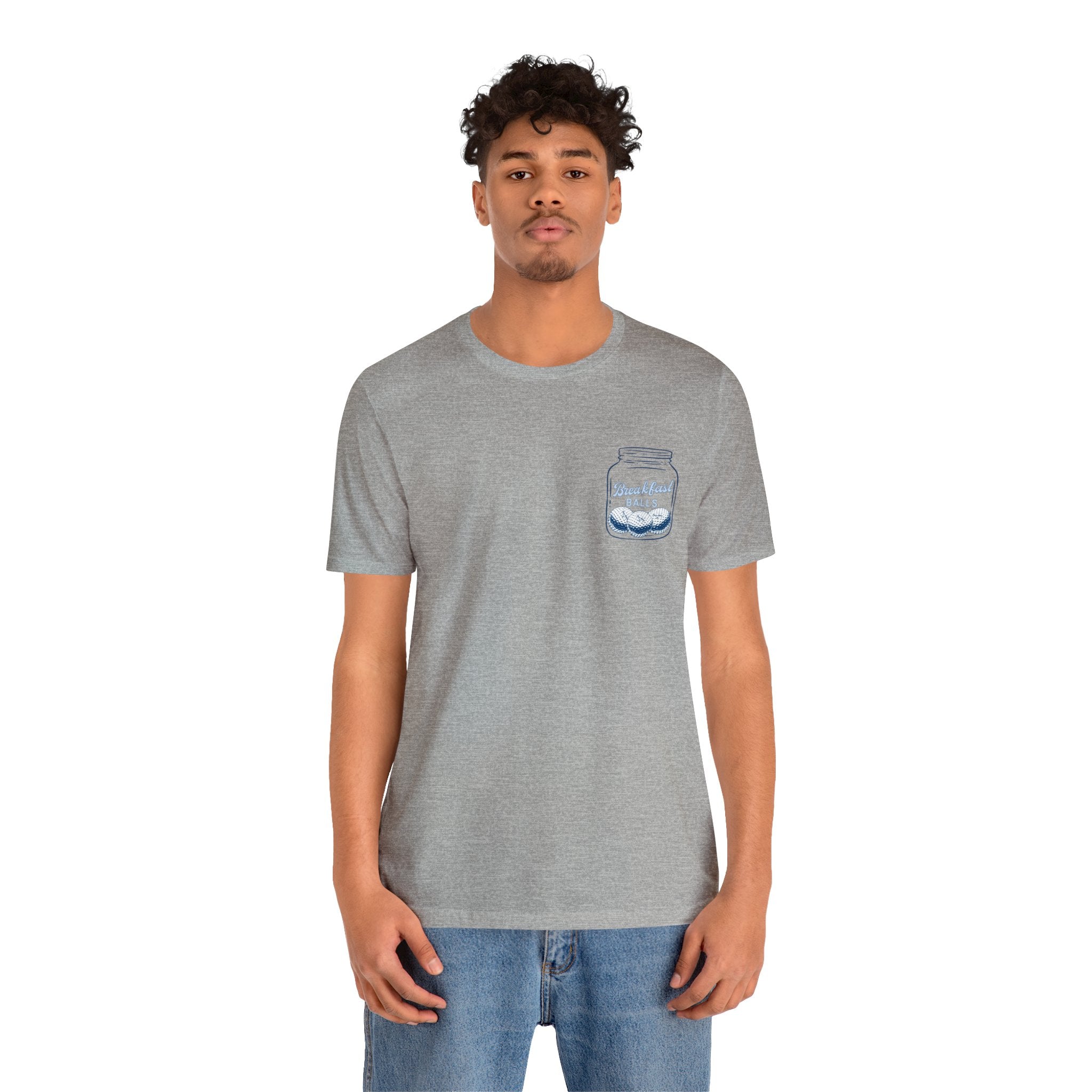 Breakfast Balls Unisex Short Sleeve Tee
