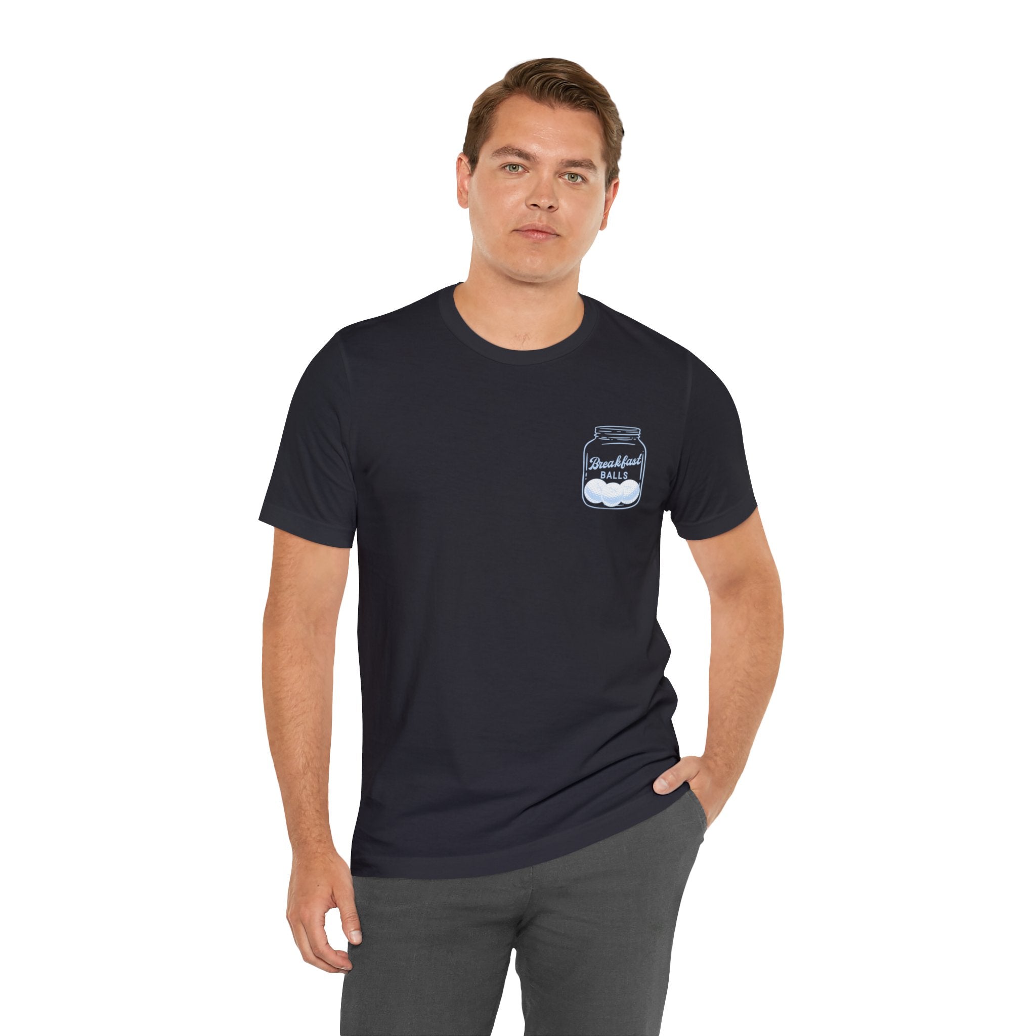 Breakfast Balls Unisex Short Sleeve Tee