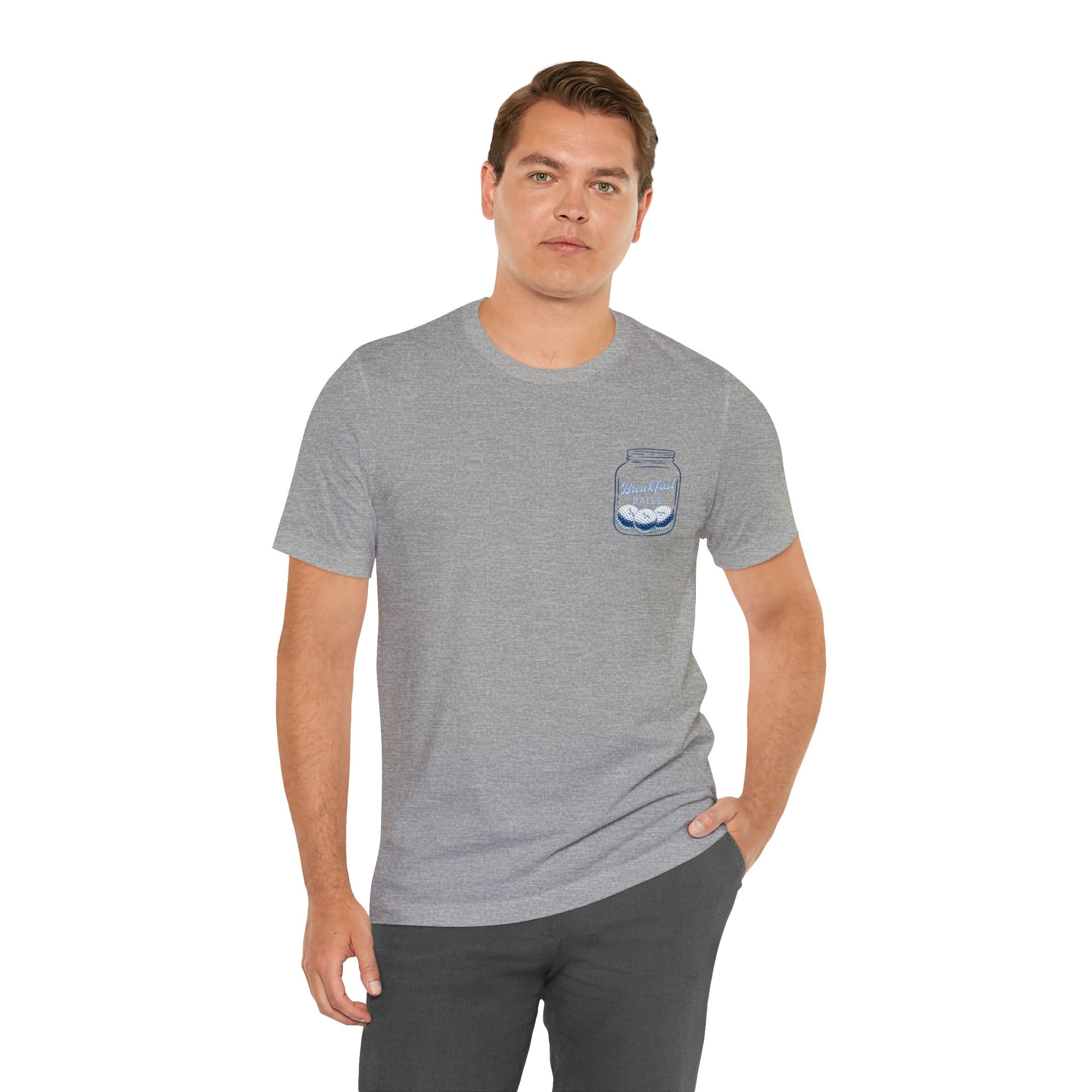 Breakfast Balls Unisex Short Sleeve Tee