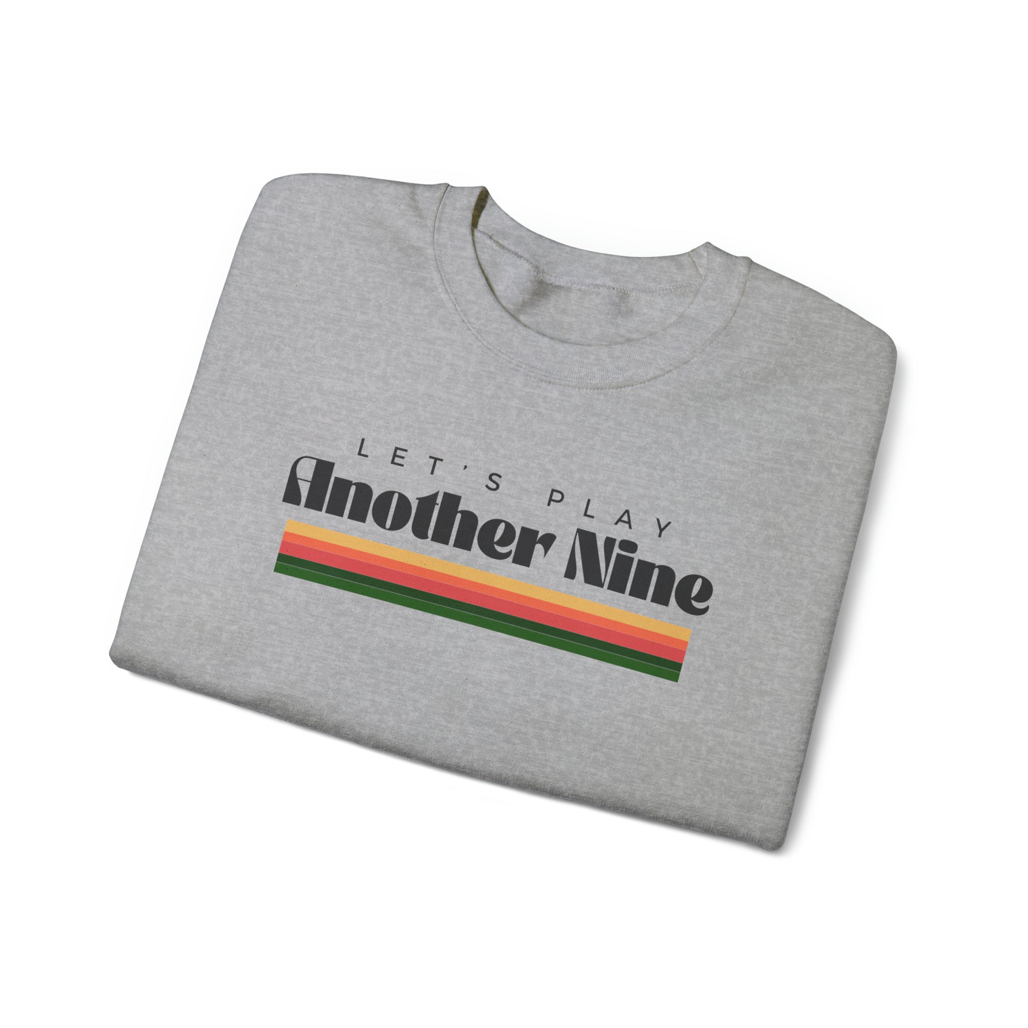 Retro Sunset Heavy-Blend Crewneck Sweatshirt