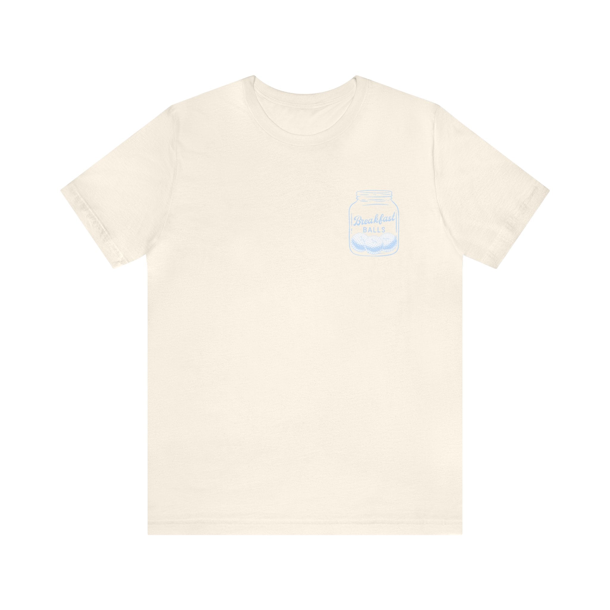 Breakfast Balls Unisex Short Sleeve Tee