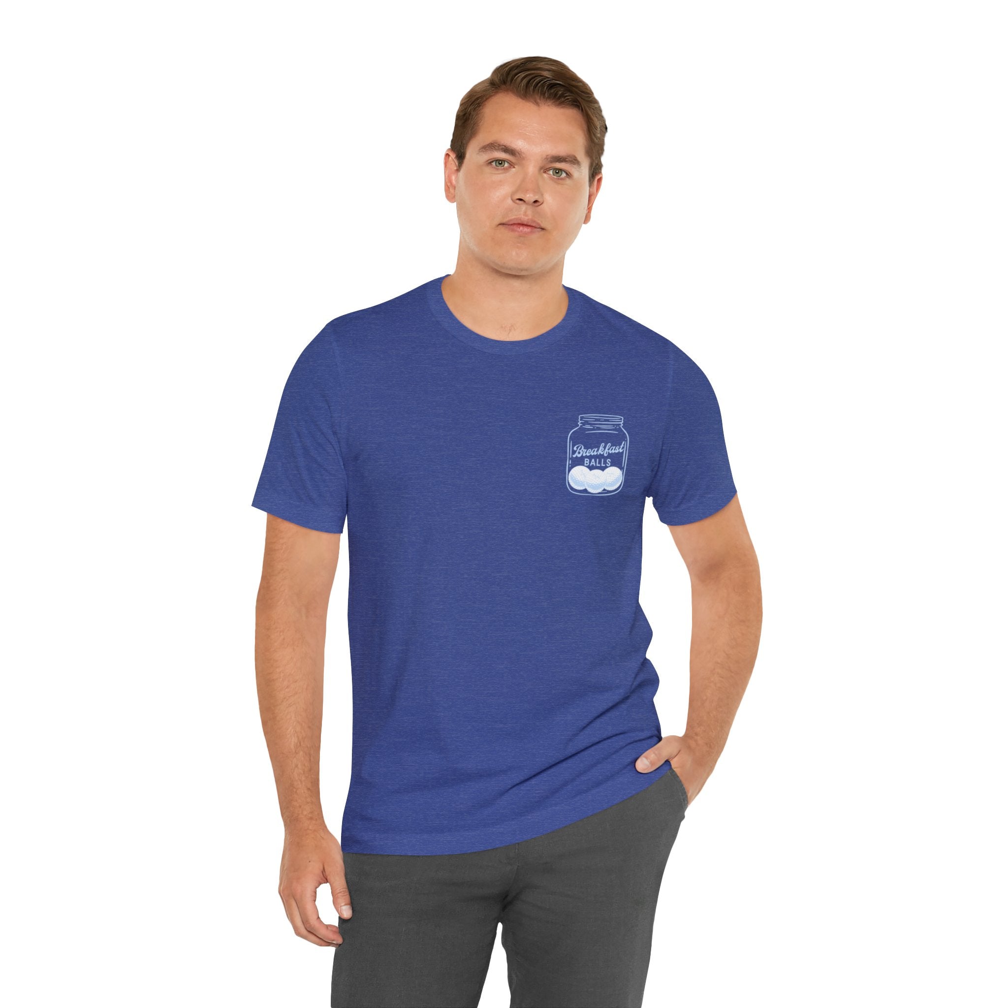 Breakfast Balls Unisex Short Sleeve Tee