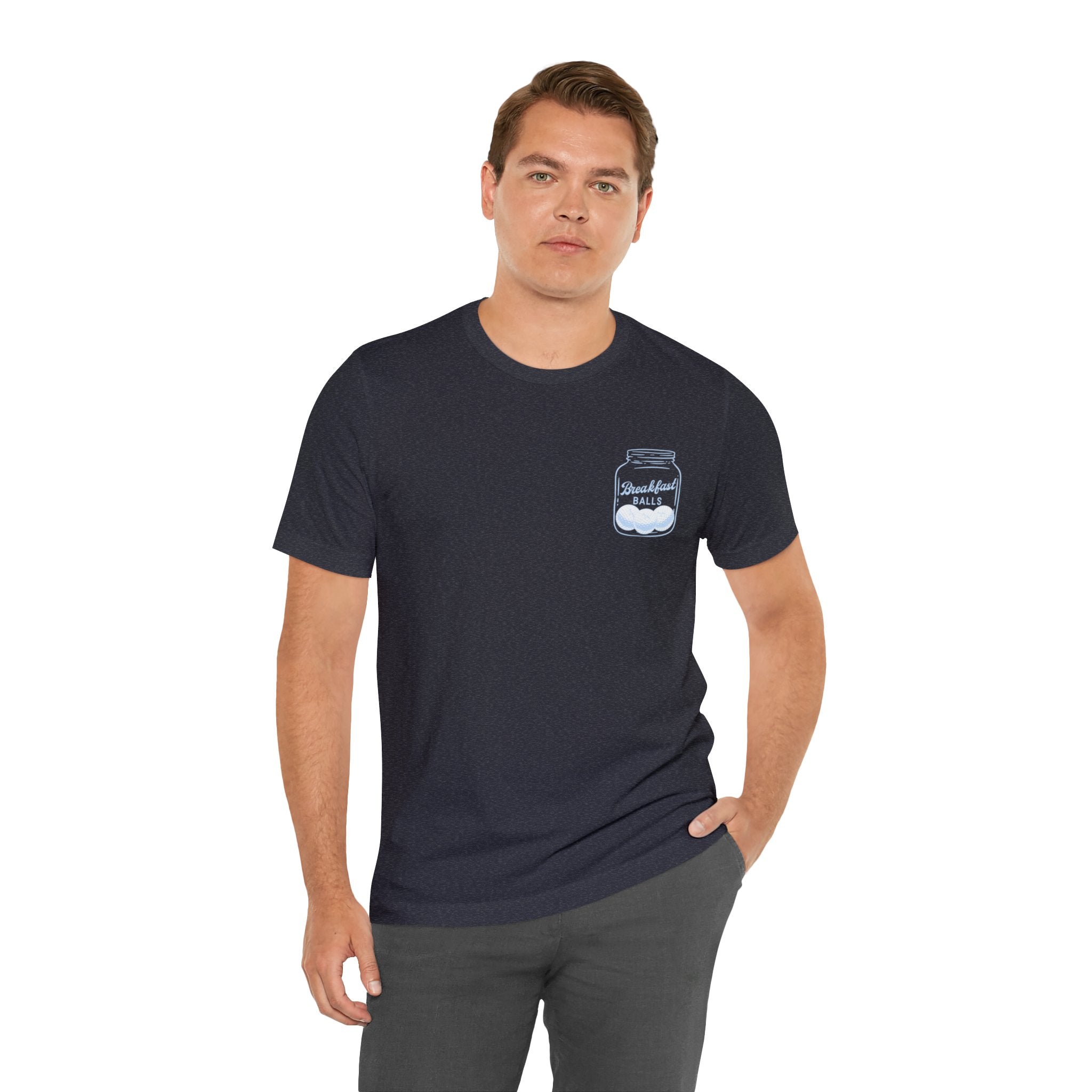 Breakfast Balls Unisex Short Sleeve Tee