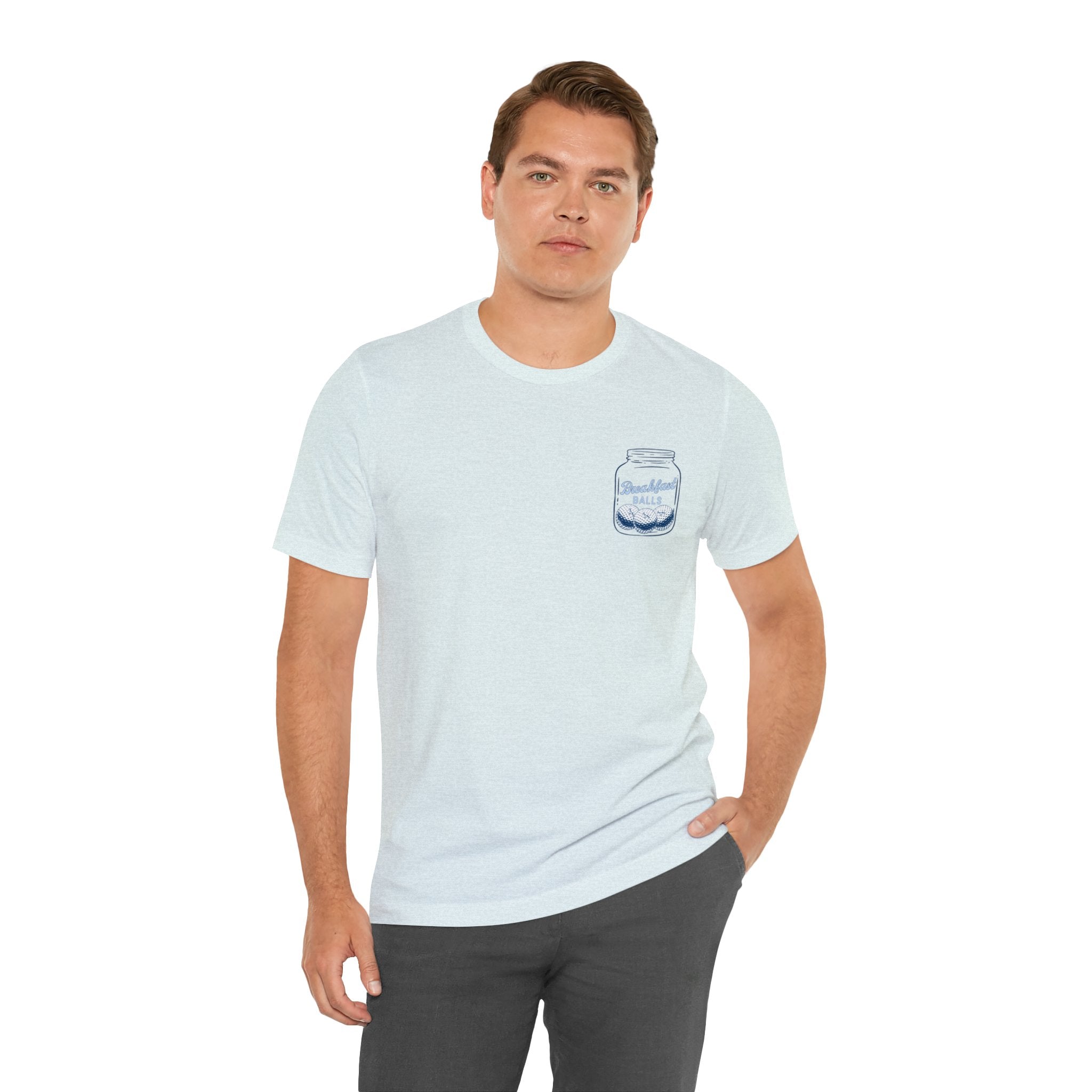 Breakfast Balls Unisex Short Sleeve Tee