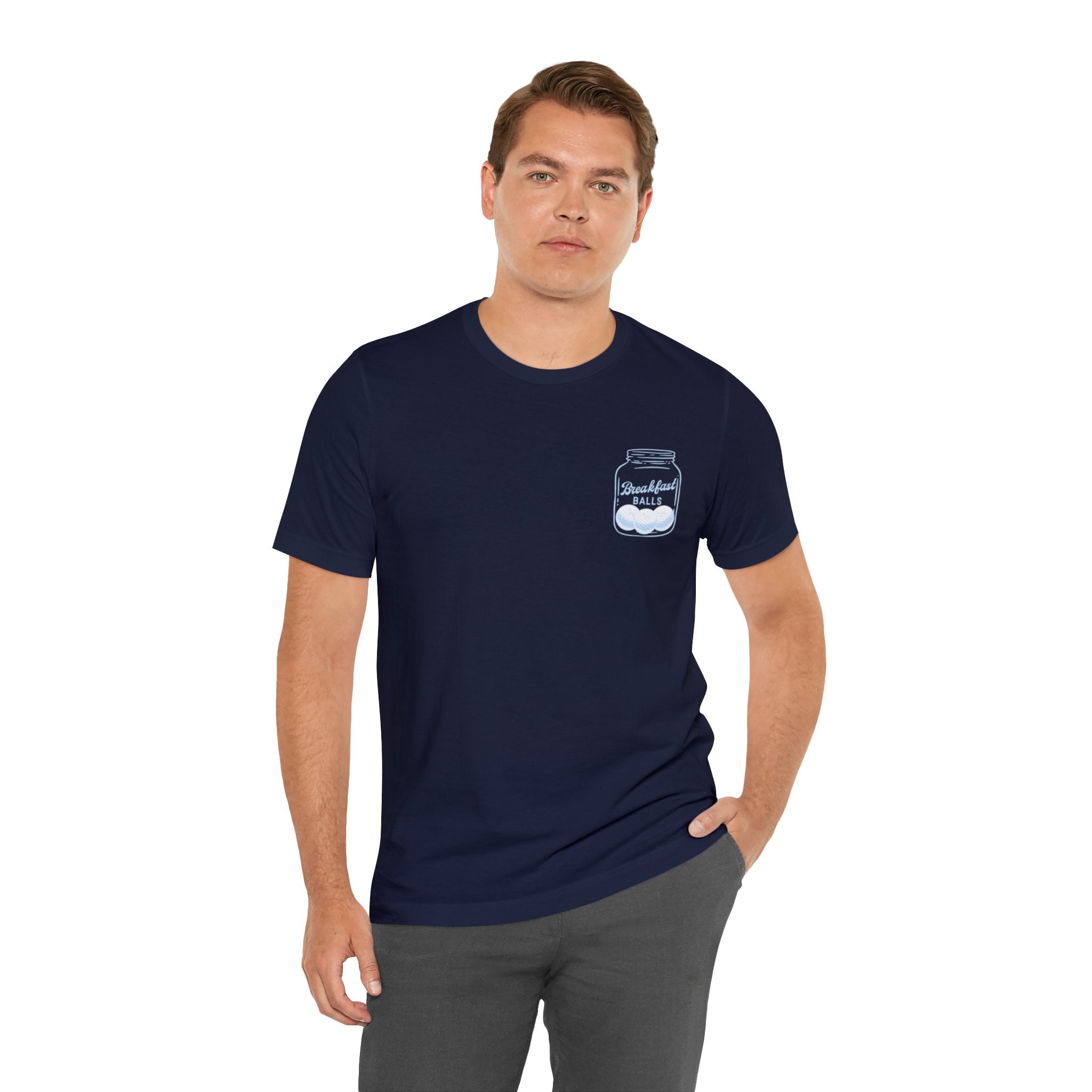 Breakfast Balls Unisex Short Sleeve Tee