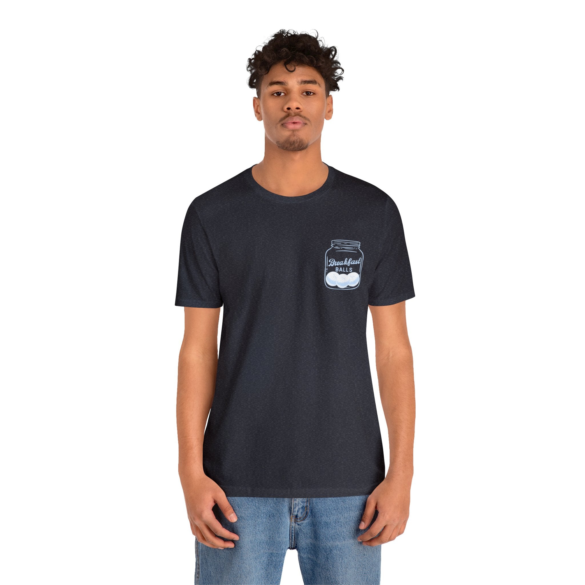 Breakfast Balls Unisex Short Sleeve Tee