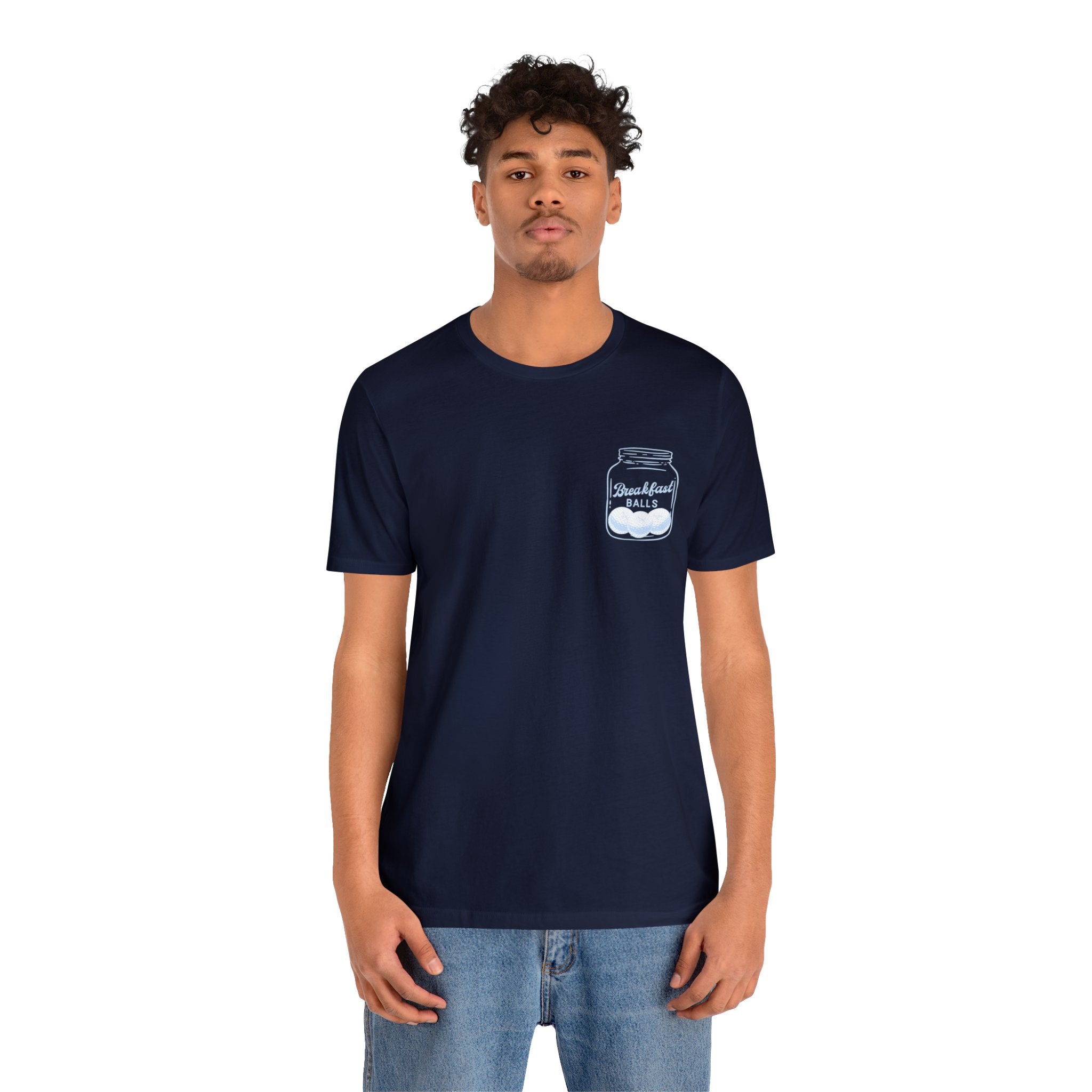 Breakfast Balls Unisex Short Sleeve Tee