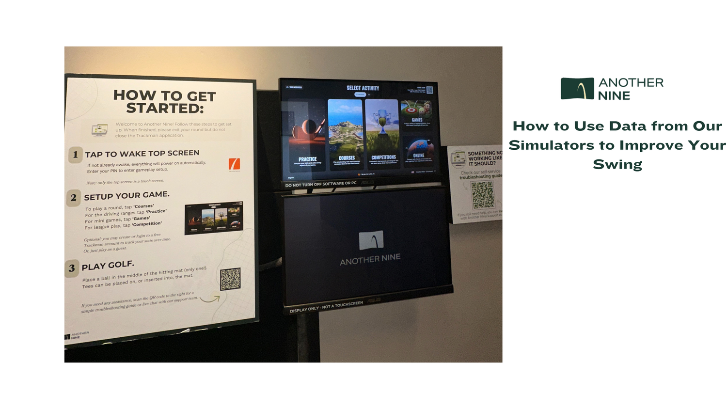 How to Use Data from Our Simulators to Improve Your Swing