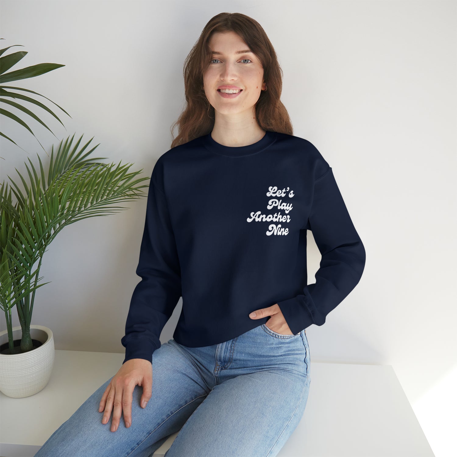 Classic Script Crewneck Sweatshirt