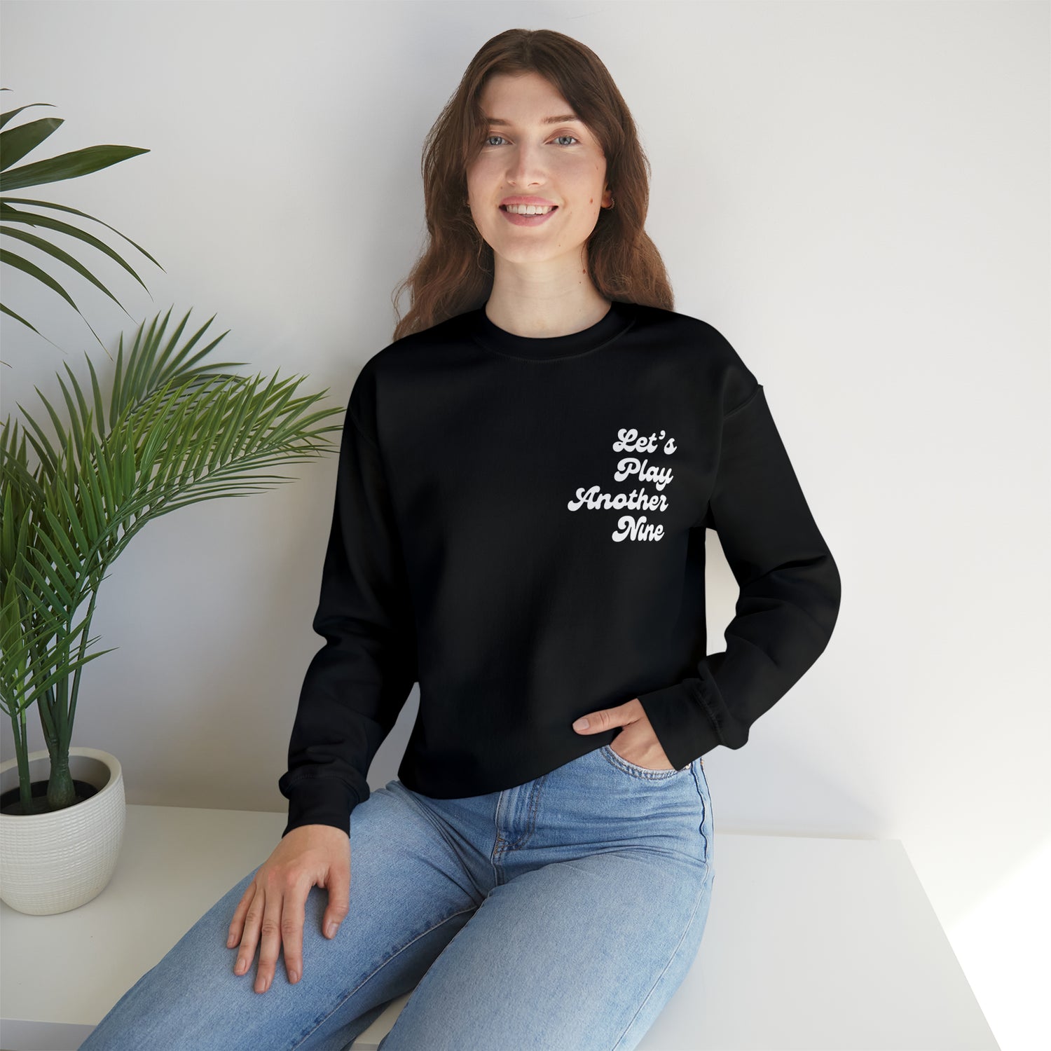 Classic Script Crewneck Sweatshirt