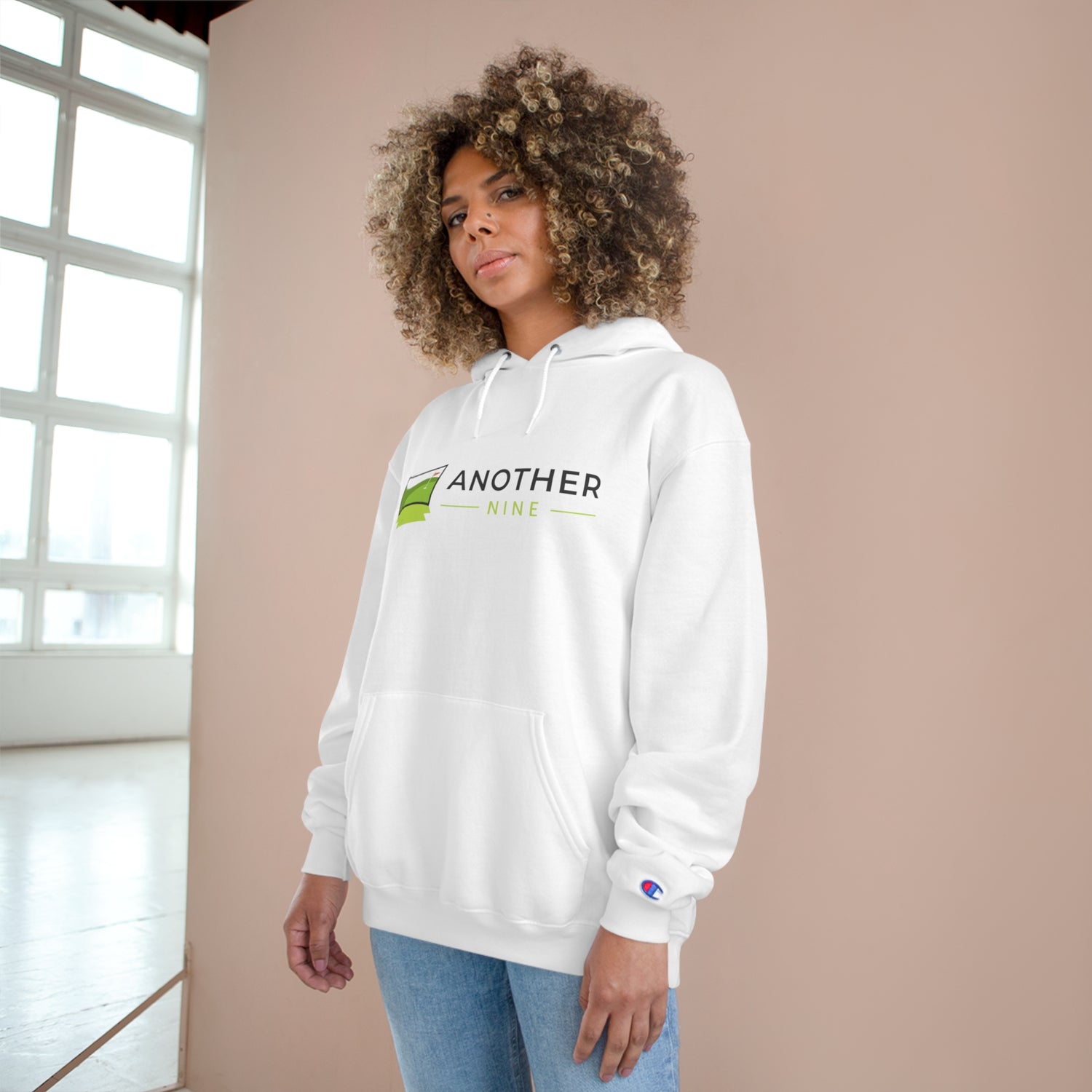 Another Nine Official Logo Champion Hoodie