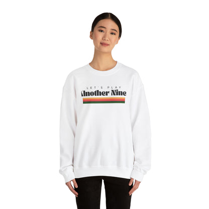 Retro Sunset Heavy-Blend Crewneck Sweatshirt