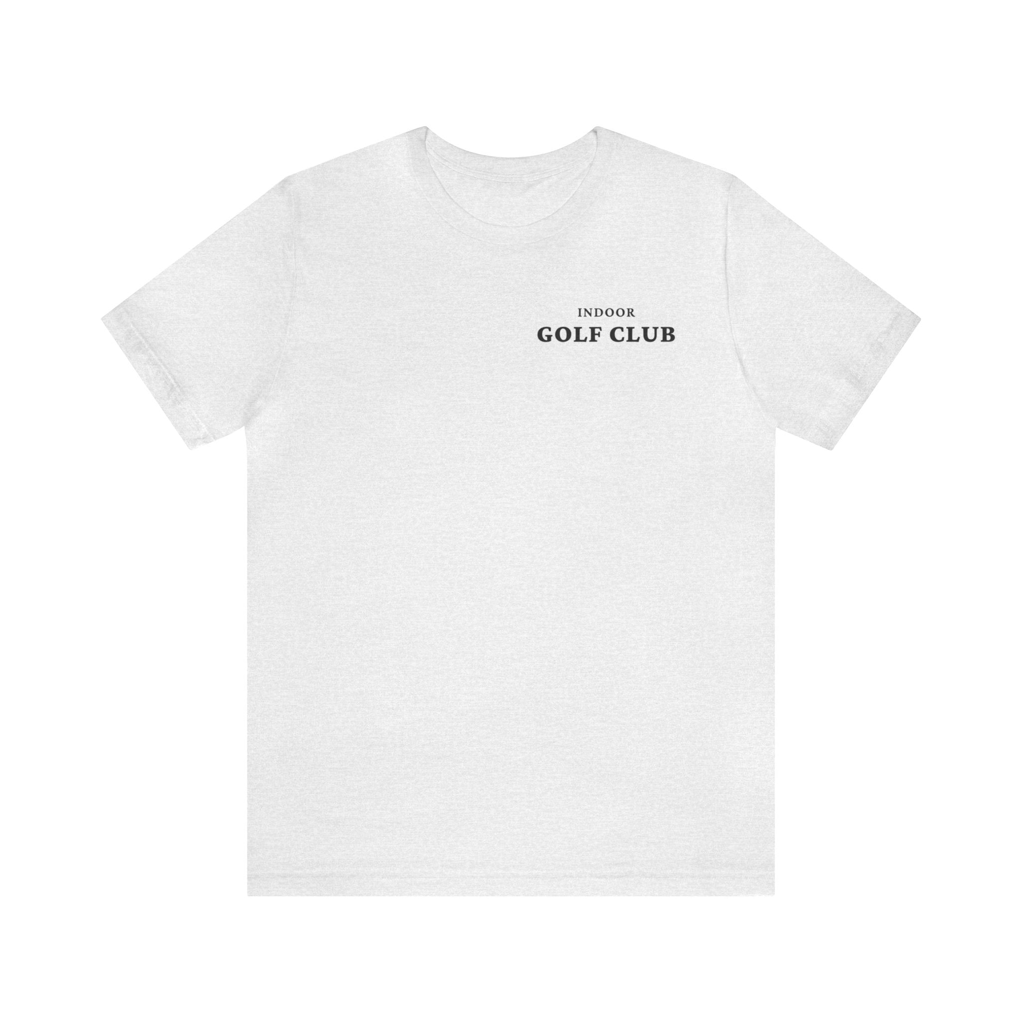 Indoor Golf Club Short Sleeve Tee