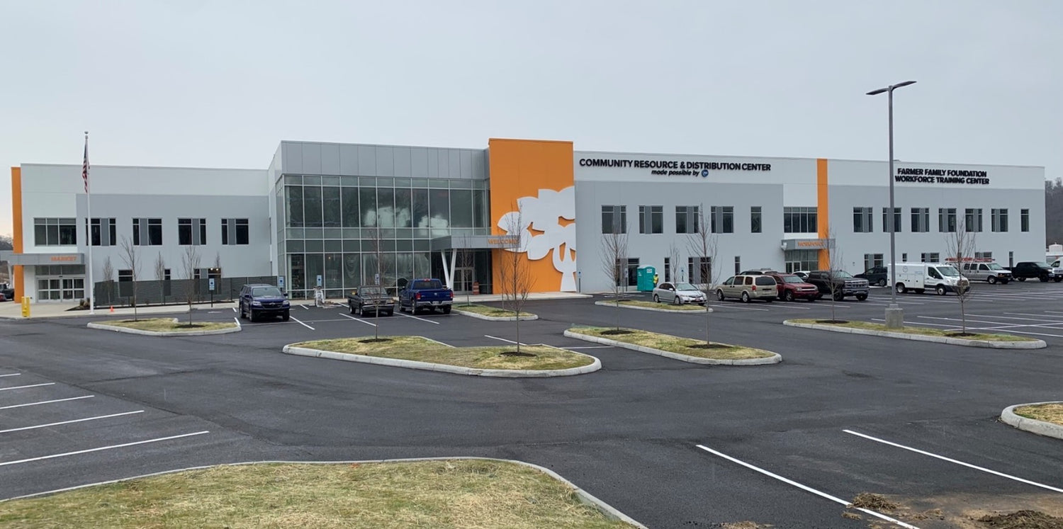 Photo of the new Freestore Foodbank facility in Cincinnati, Ohio